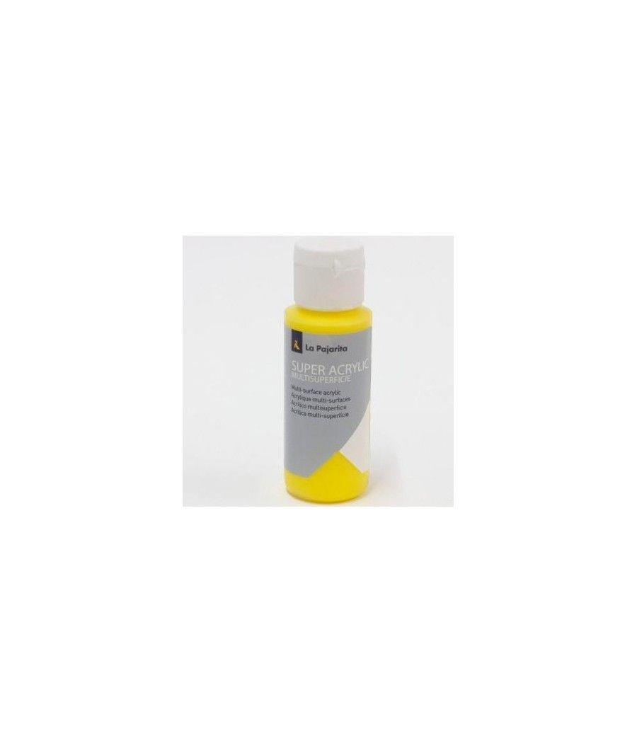 La pajarita pintura super acrylic a-03 60ml amarillo limon