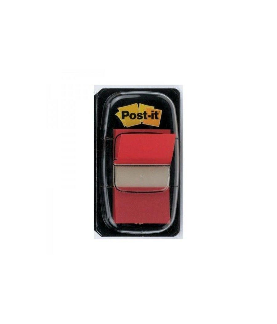 Post-it index 680 dispensador 1x50 rojo -12u-