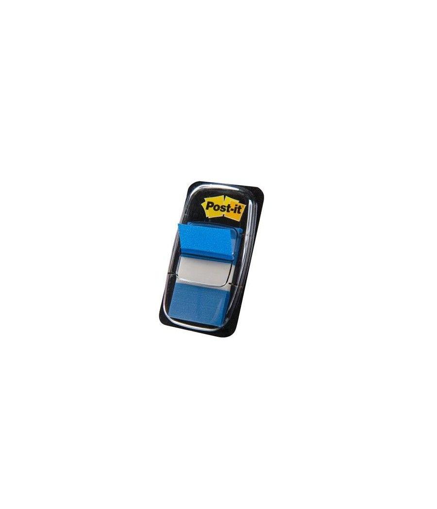 Post-it index 680 dispensador 1x50 azul -12u-