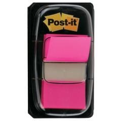 Post-it index 680 dispensador 1x50 rosa brillante -12u-