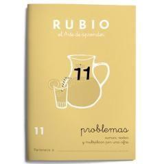 Rubio cuaderno de problemas nº 11 pack 10 unidades
