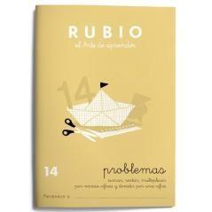 Rubio cuaderno de problemas nº 14 pack 10 unidades