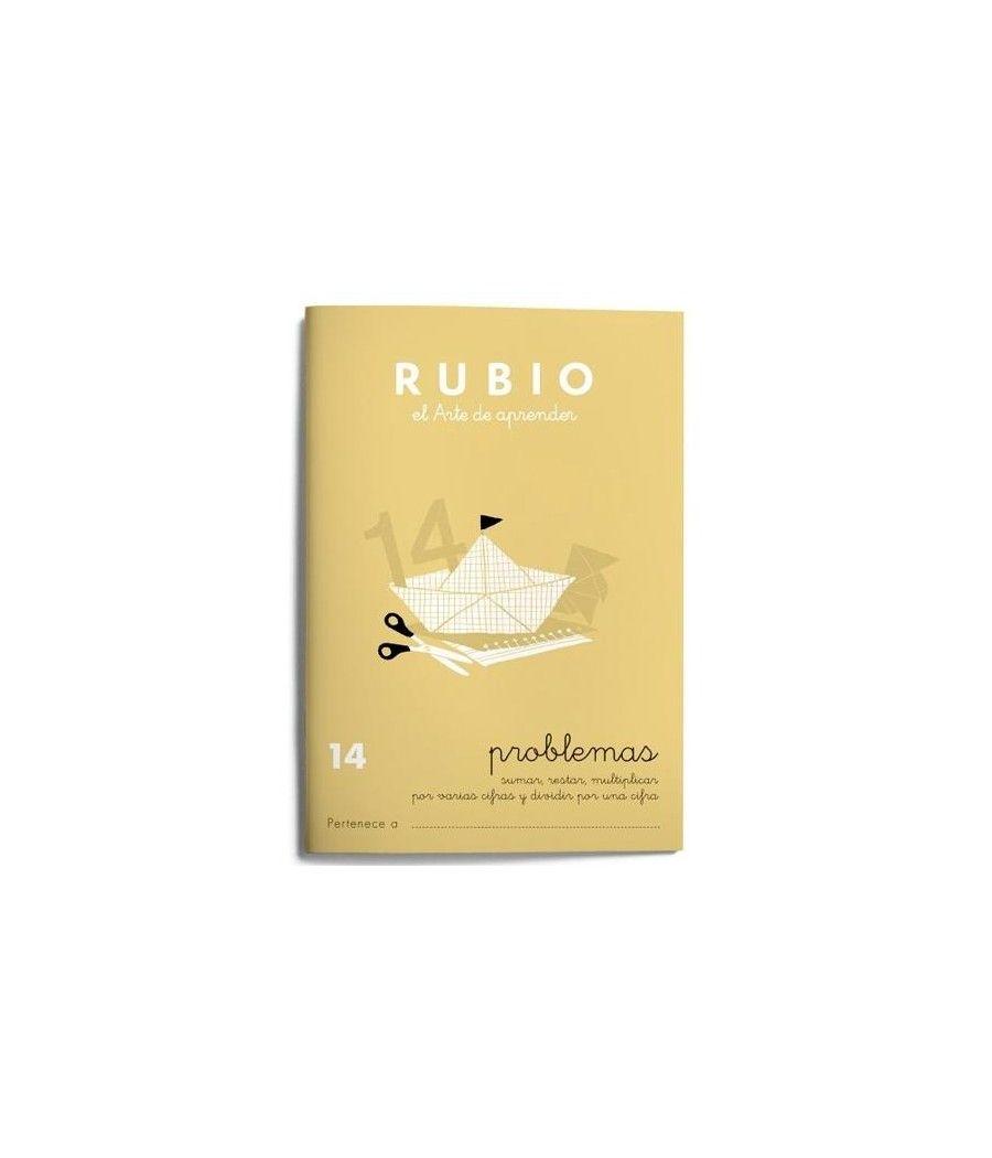 Rubio cuaderno de problemas nº 14 pack 10 unidades