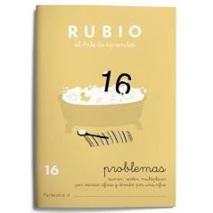 Rubio cuaderno de problemas nº 16 pack 10 unidades