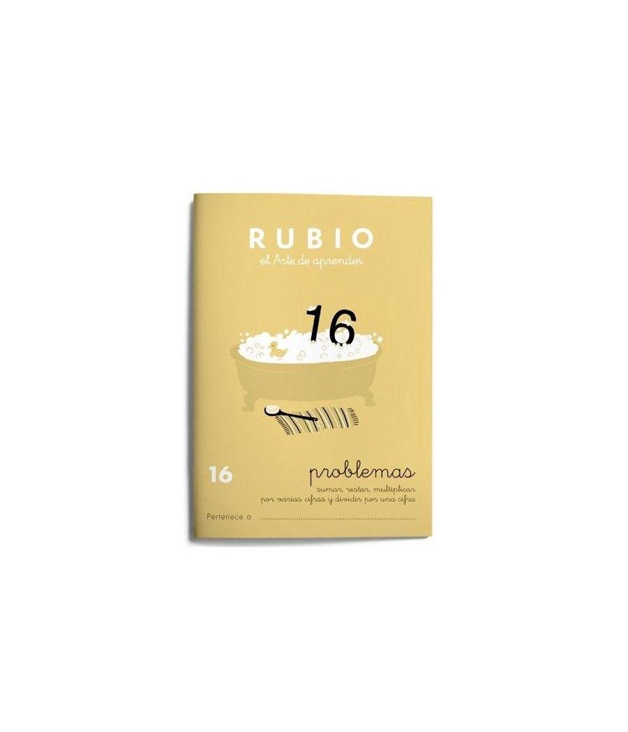 Rubio cuaderno de problemas nº 16 pack 10 unidades