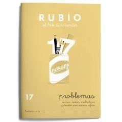 Rubio cuaderno de problemas nº 17 pack 10 unidades
