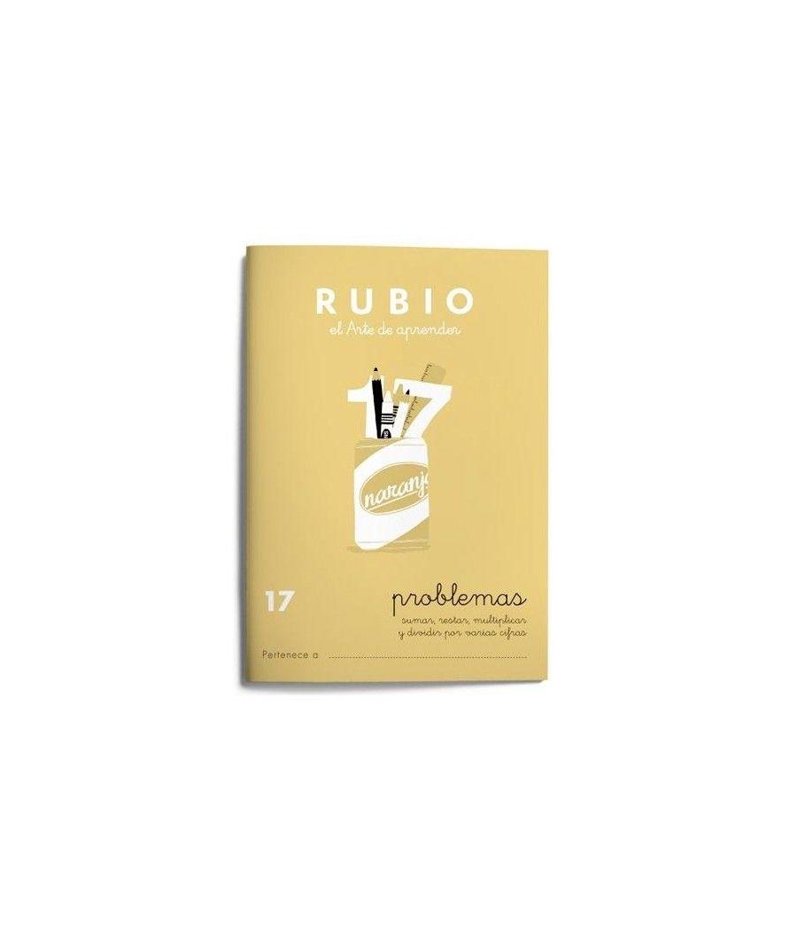 Rubio cuaderno de problemas nº 17 pack 10 unidades
