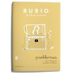 Rubio cuaderno de problemas nº 8 pack 10 unidades