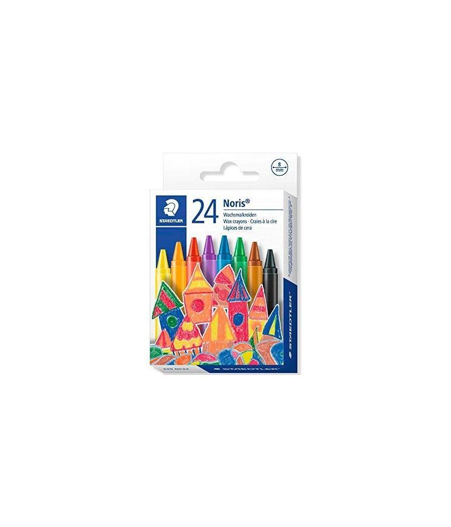 Staedtler ceras noris 220 colores brillantes surtidos -estuche 24u-