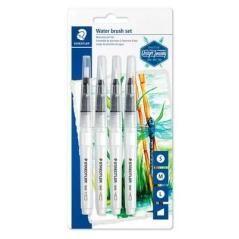 Staedtler pinceles de agua 949 con puntas diferentes blister -4ud-