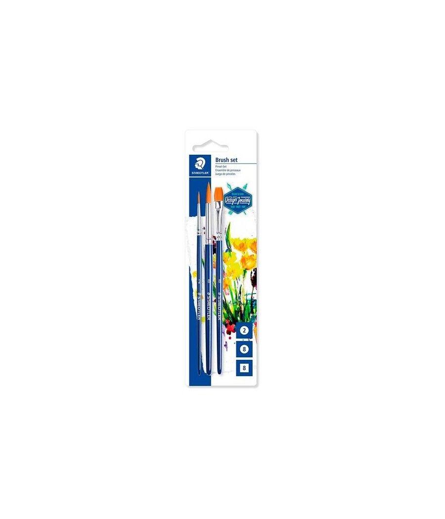 Staedtler set de pinceles artísticos 989 surtidos blister -3u-