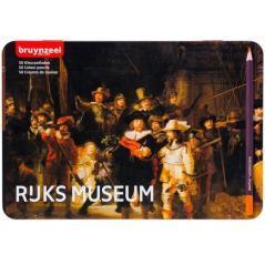 Talens bruynzeel estuche metálico 50 lápices de color la ronda de noche surtidos