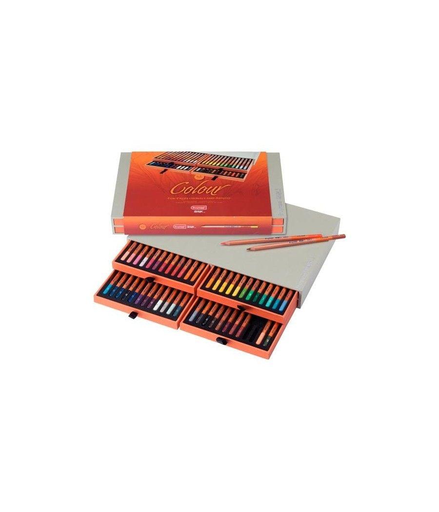 Talens bruynzeel colour box estuche de lujo 48 lápices de color design surtidos