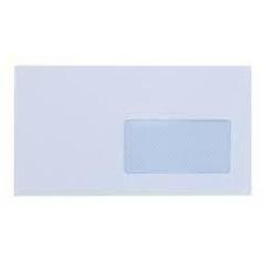 Yosan sobre offset 90gr 115x225 blanco tira autoadhesiva y con ventana derecha -500u-