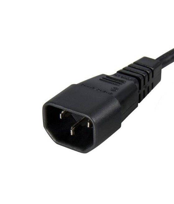 StarTech.com Extensor Alargador de 1m para Cable de Alimentación de Ordenador - C14 a C13 - Imagen 3