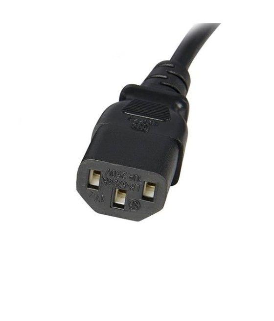 StarTech.com Extensor Alargador de 1m para Cable de Alimentación de Ordenador - C14 a C13 - Imagen 4