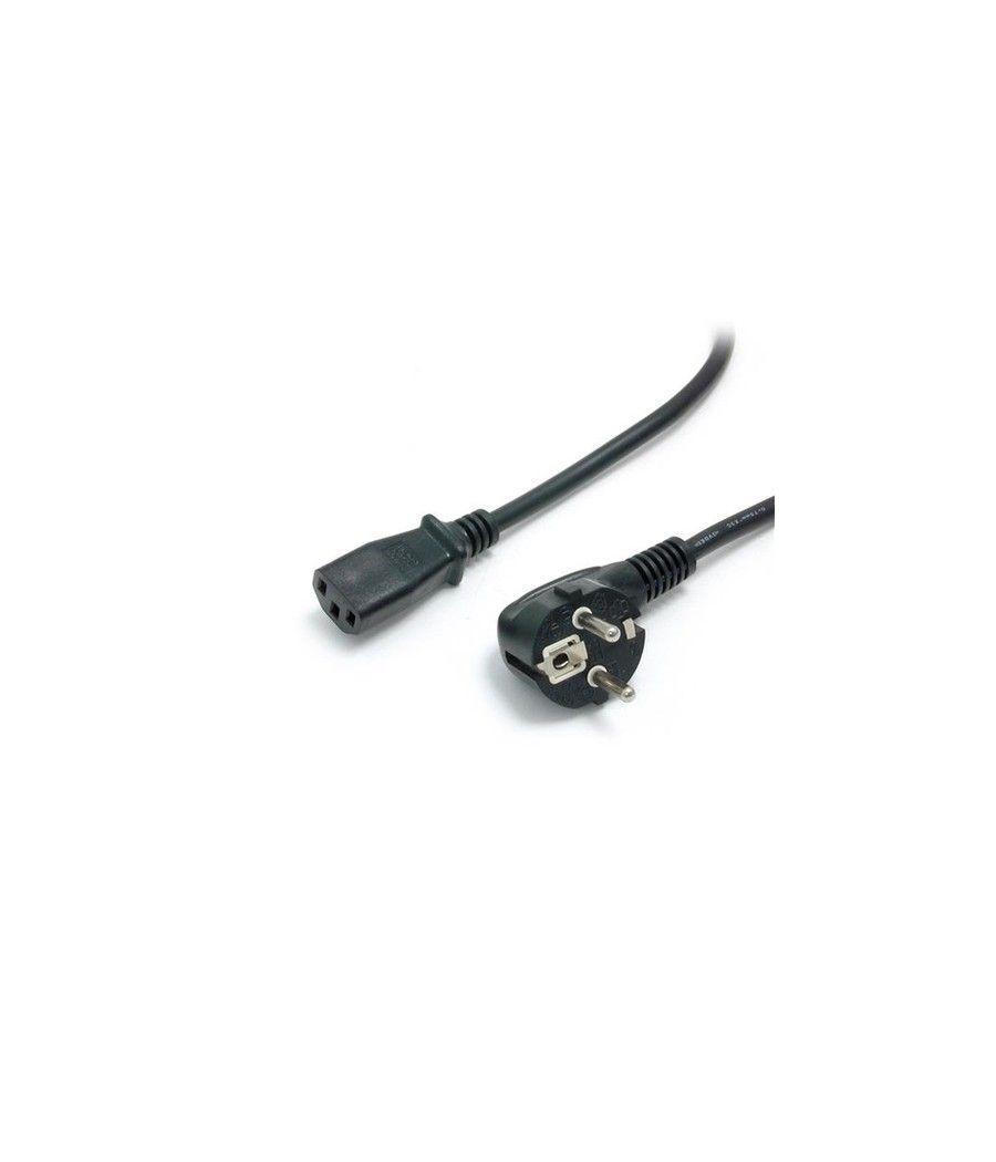 StarTech.com Cable de Alimentación Corriente de 1,8m para Ordenador PC C13 a Clavija Europea Europlug - CEE 7/16 - Imagen 1