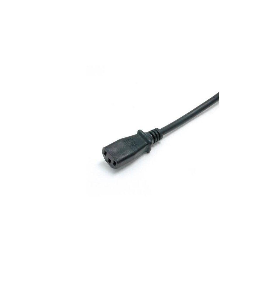 StarTech.com Cable de Alimentación Corriente de 1,8m para Ordenador PC C13 a Clavija Europea Europlug - CEE 7/16 - Imagen 4