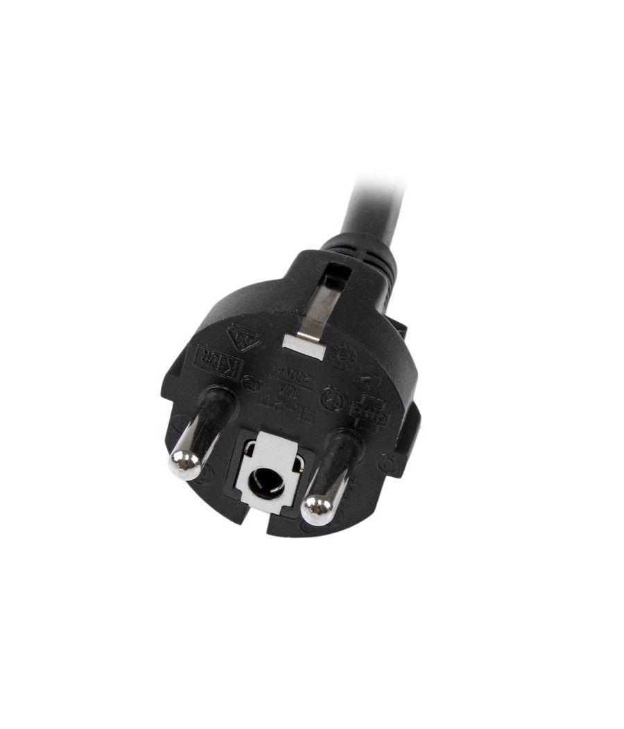 StarTech.com Cable 2m de Alimentación para Ordenadores - CEE7 a IEC 320 C19 - Conector Europeo - Imagen 4