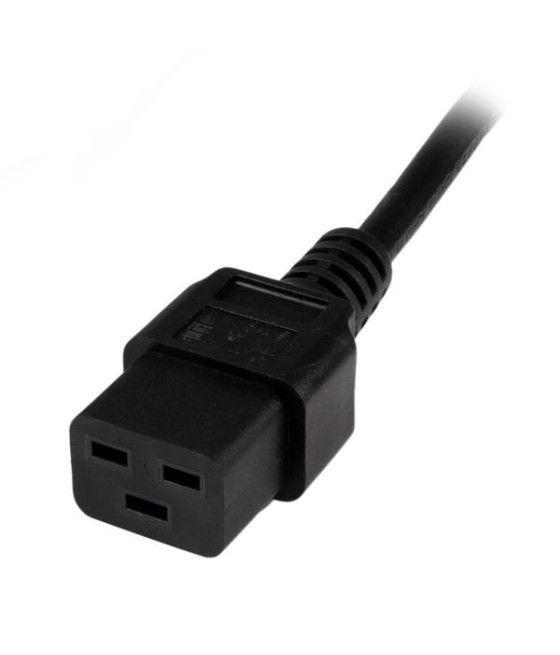 StarTech.com Cable 2m de Alimentación para Ordenadores - CEE7 a IEC 320 C19 - Conector Europeo - Imagen 5