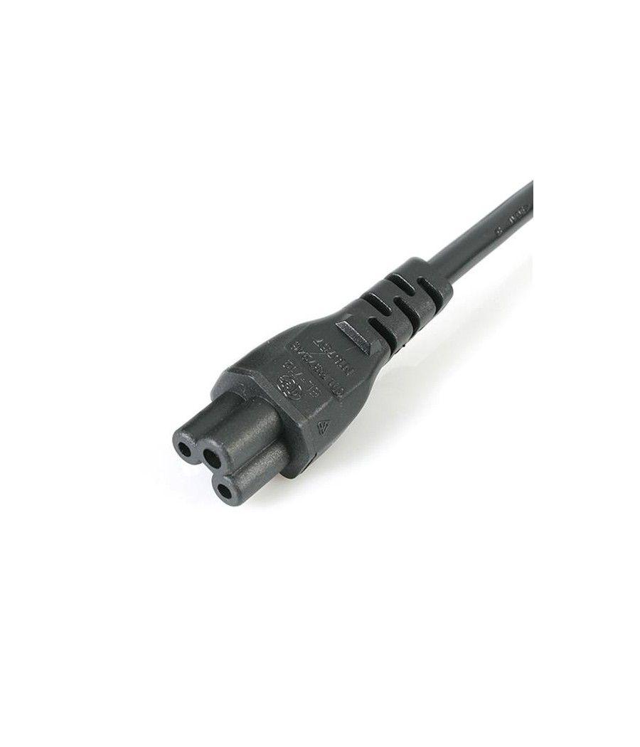 StarTech.com Cable de 1m de Alimentación para Ordenador Portátil - Cable Británico BS-1363 a C5 Hoja de Trébol - Imagen 4