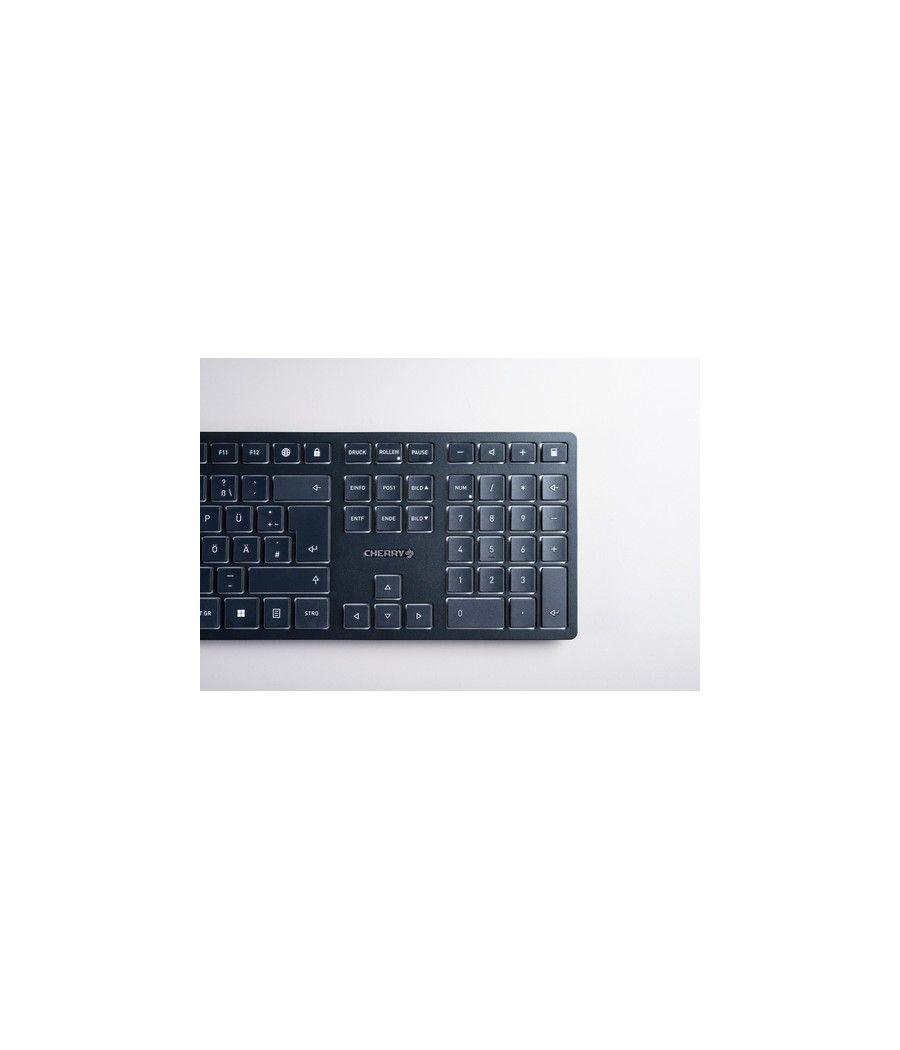CHERRY KW 9100 SLIM teclado RF Wireless + Bluetooth QWERTY Español Negro