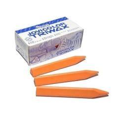 Jovi ceras jovicolor triwax 82mm naranja caja -12u-