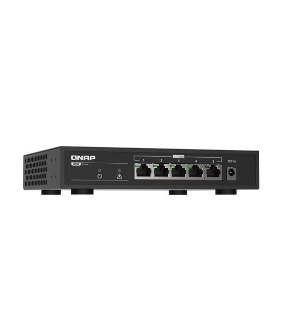 QNAP QSW-1105-5T switch No administrado Gigabit Ethernet (10/100/1000) Negro - Imagen 2