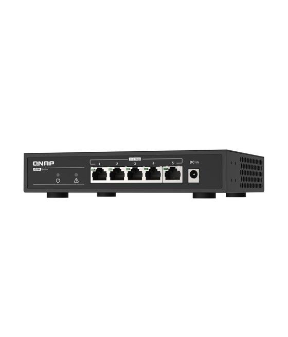 QNAP QSW-1105-5T switch No administrado Gigabit Ethernet (10/100/1000) Negro - Imagen 3