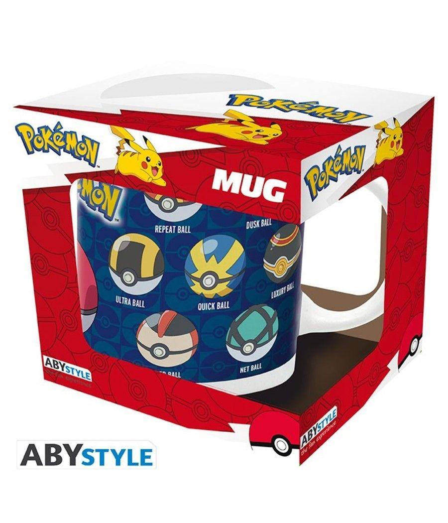 Taza abystyle pokemon - pokeballs