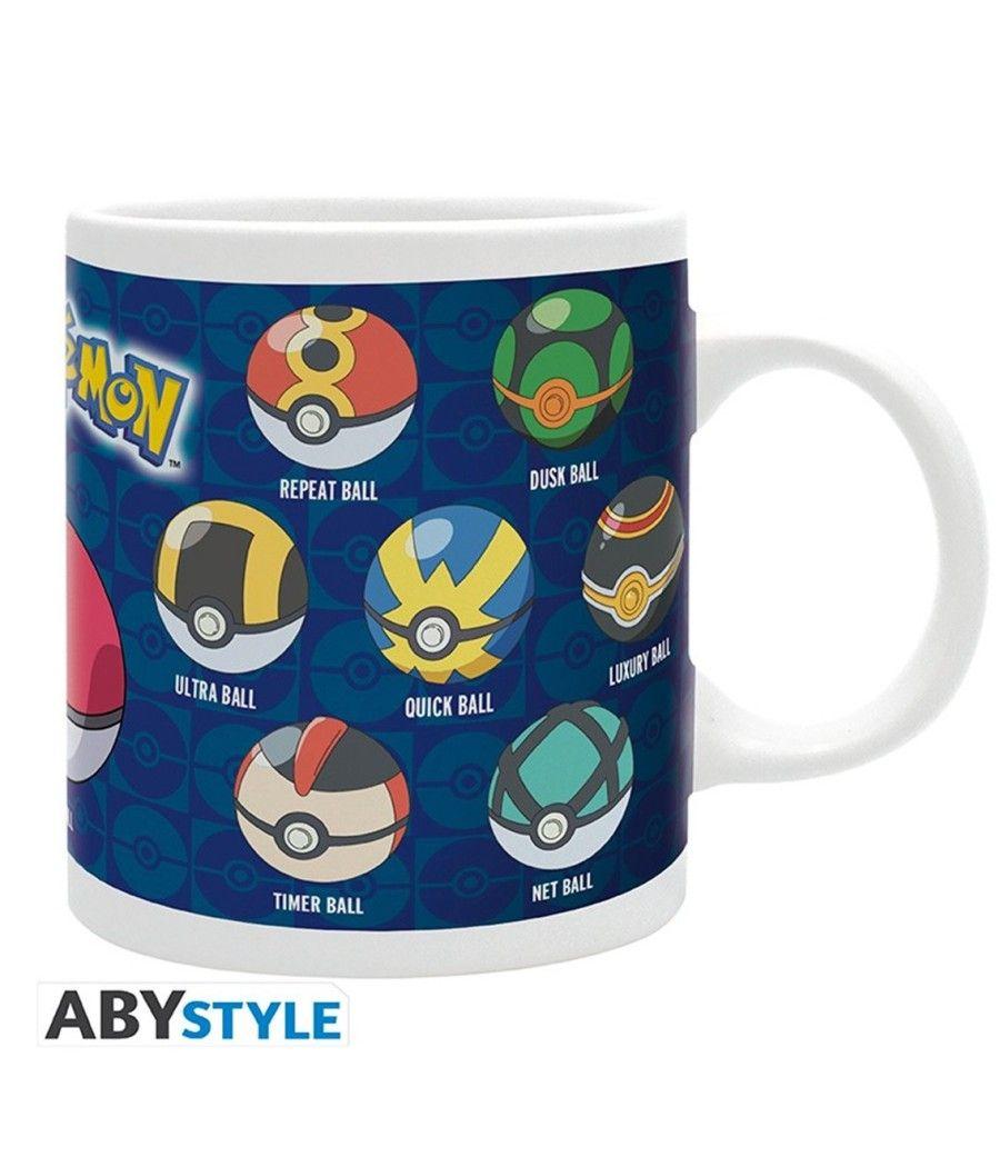 Taza abystyle pokemon - pokeballs