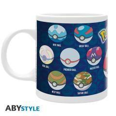 Taza abystyle pokemon - pokeballs