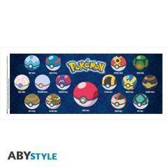 Taza abystyle pokemon - pokeballs