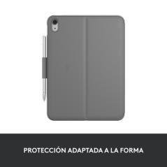 Logitech Slim Folio Gris Bluetooth QWERTY Español