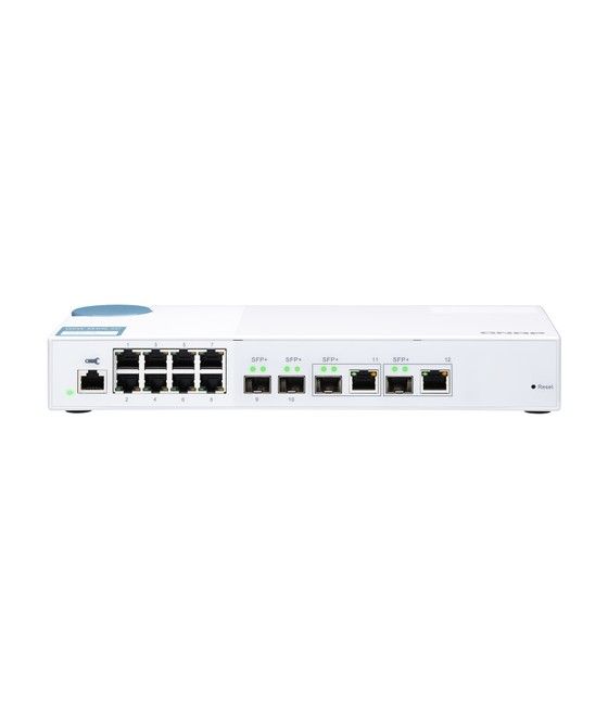 QNAP QSW-M408-2C switch Gestionado L2 10G Ethernet (100/1000/10000) Blanco - Imagen 1