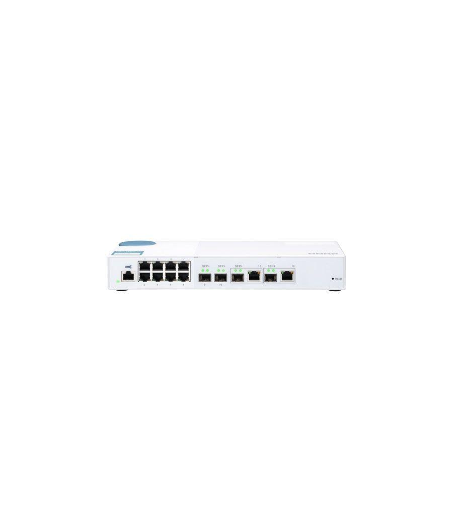 QNAP QSW-M408-2C switch Gestionado L2 10G Ethernet (100/1000/10000) Blanco - Imagen 1