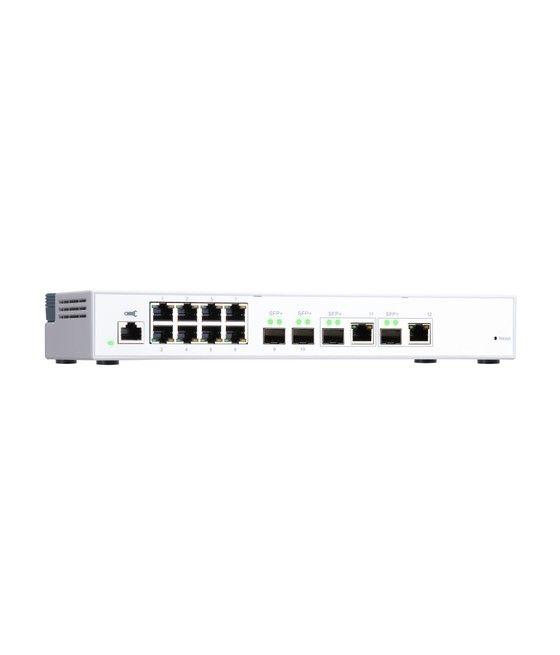 QNAP QSW-M408-2C switch Gestionado L2 10G Ethernet (100/1000/10000) Blanco - Imagen 3