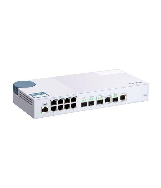 QNAP QSW-M408-2C switch Gestionado L2 10G Ethernet (100/1000/10000) Blanco - Imagen 5