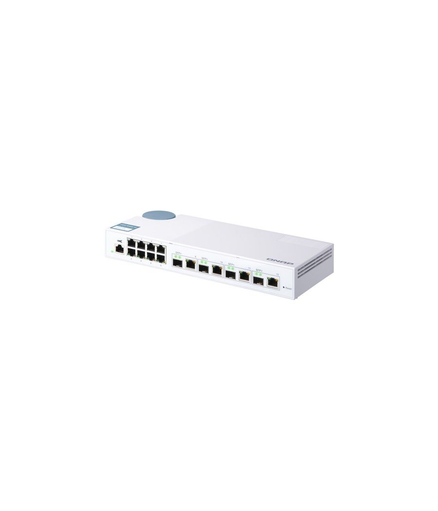 QNAP QSW-M408-4C switch Gestionado L2 Gigabit Ethernet (10/100/1000) Blanco - Imagen 3
