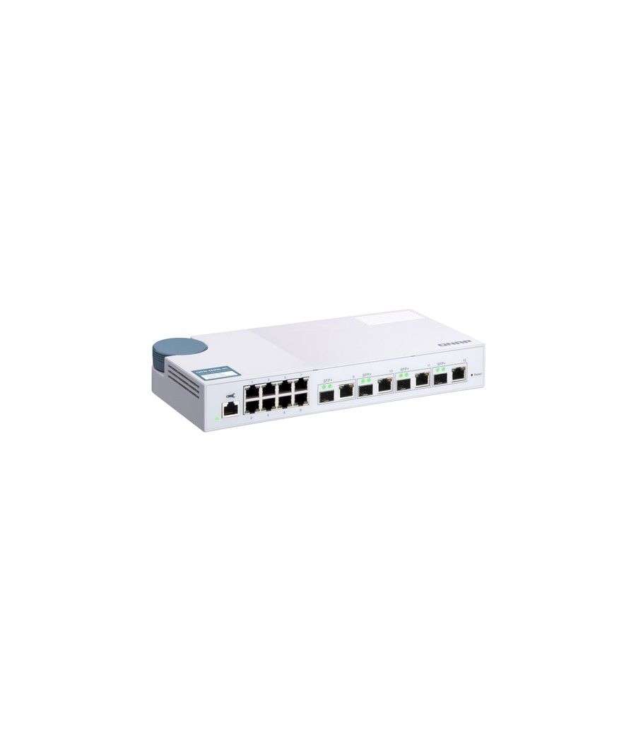 QNAP QSW-M408-4C switch Gestionado L2 Gigabit Ethernet (10/100/1000) Blanco - Imagen 4
