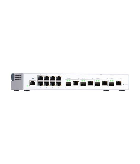 QNAP QSW-M408-4C switch Gestionado L2 Gigabit Ethernet (10/100/1000) Blanco - Imagen 5