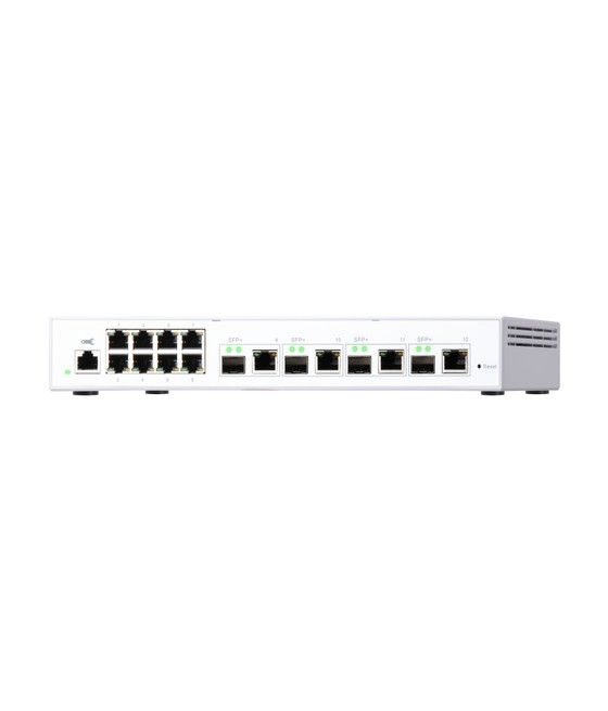 QNAP QSW-M408-4C switch Gestionado L2 Gigabit Ethernet (10/100/1000) Blanco - Imagen 6