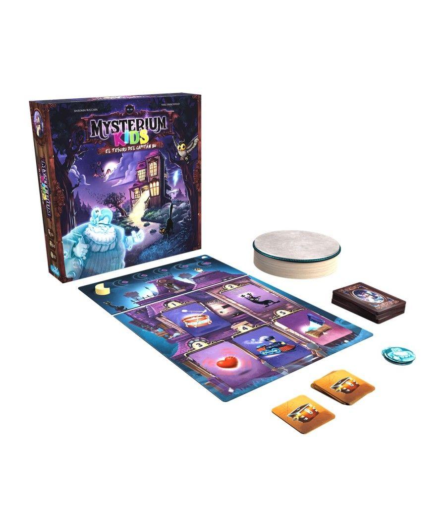 Juego de mesa mysterium kids: el tesoro del capitán bu pegi 6