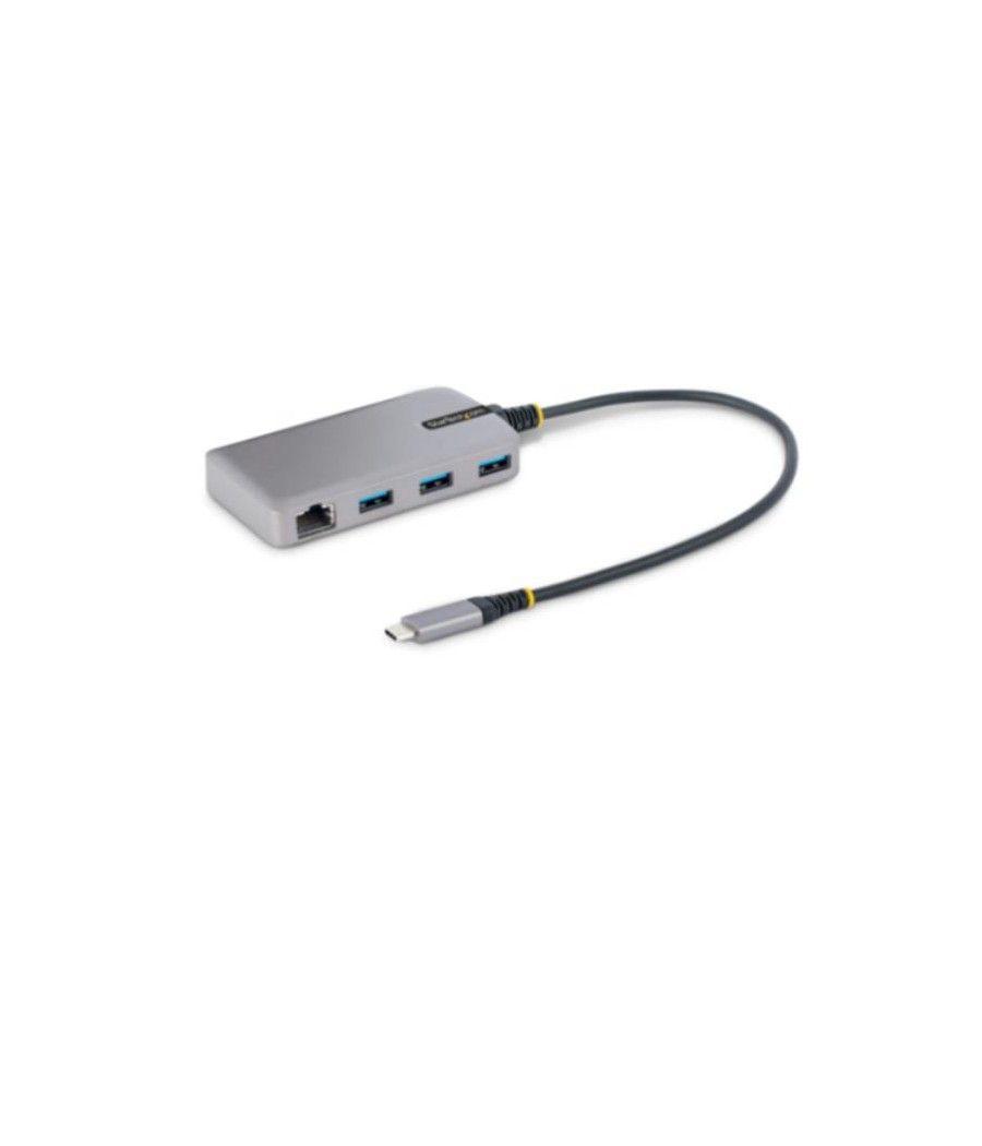 StarTech.com 5G3AGBB-USB-C-HUB hub de interfaz USB 3.2 Gen 1 (3.1 Gen 1) Type-C 5000 Mbit/s Gris