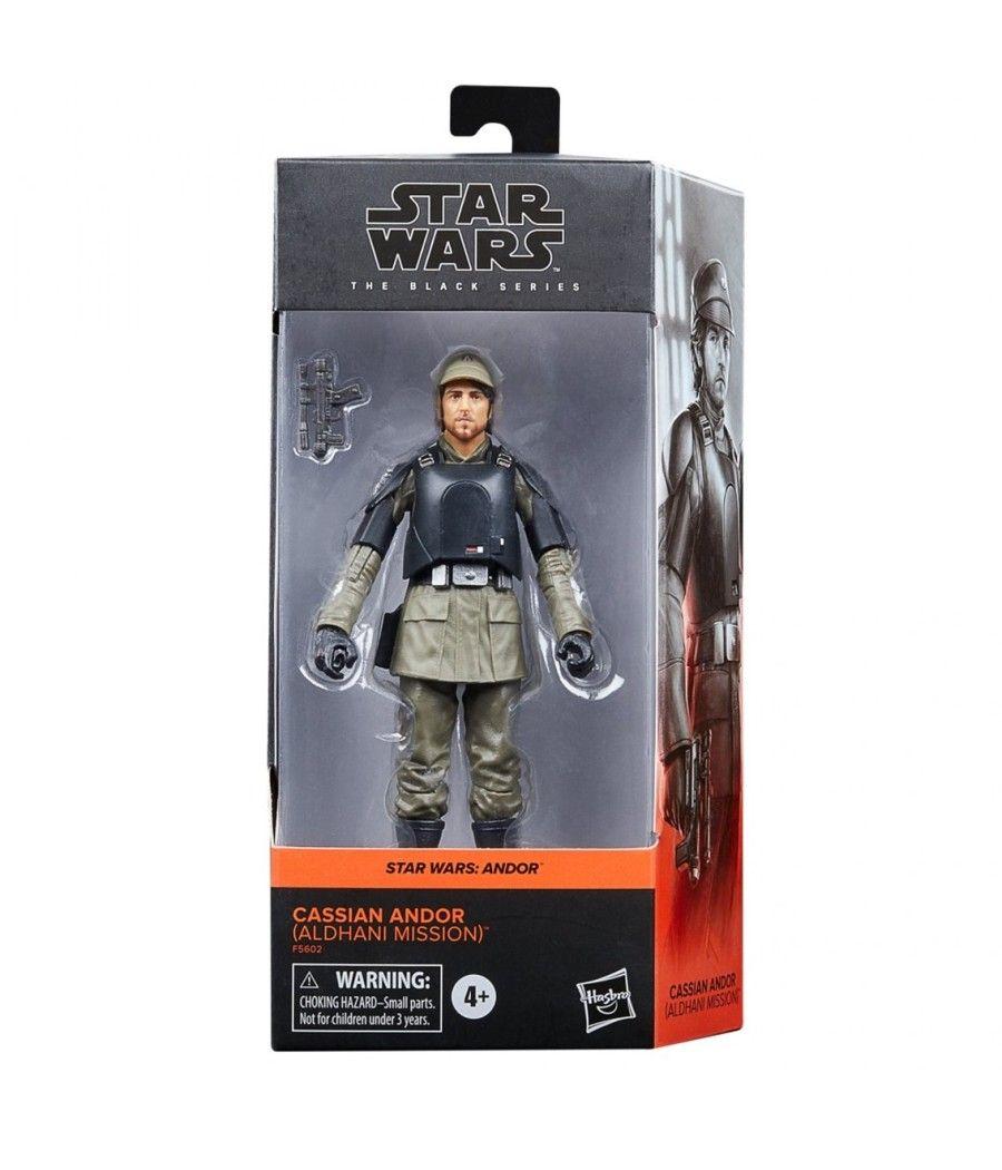 Figura hasbro star wars : andor - cassian andor the black series