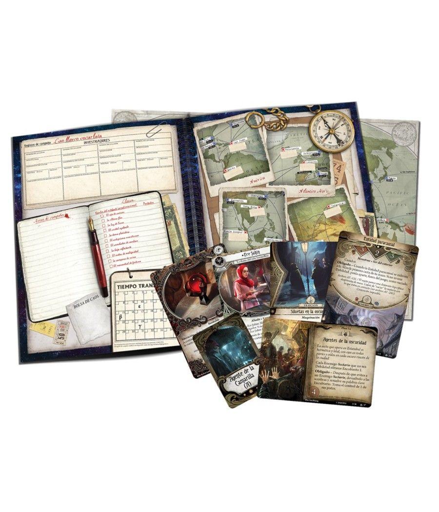 Juego de mesa arkham horror lcg las llaves escarlata expansion campaña pegi 14