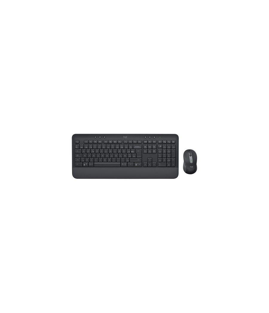 Logitech Signature MK650 Combo For Business teclado Ratón incluido RF Wireless + Bluetooth AZERTY Belga Grafito