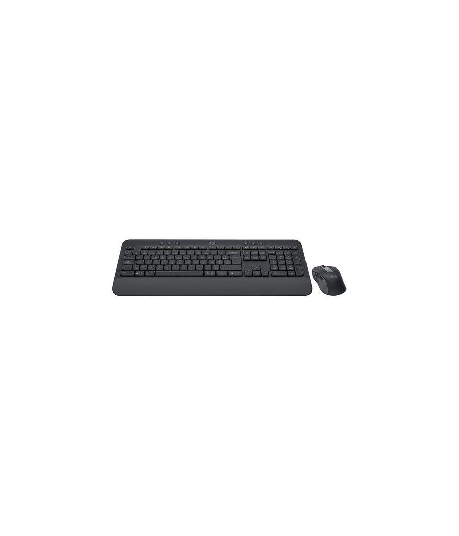 Logitech Signature MK650 Combo For Business teclado Ratón incluido RF Wireless + Bluetooth AZERTY Belga Grafito