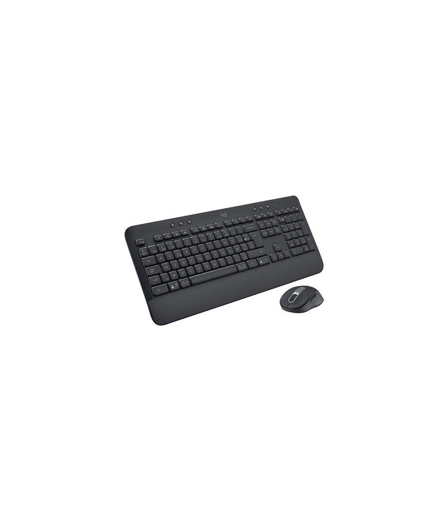 Logitech Signature MK650 Combo For Business teclado Ratón incluido RF Wireless + Bluetooth AZERTY Belga Grafito