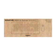 Logitech Signature MK650 Combo For Business teclado Ratón incluido RF Wireless + Bluetooth AZERTY Belga Grafito